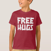 抱擁子供のTagless HanesのTシャツを放して下さい Tシャツ (正面)