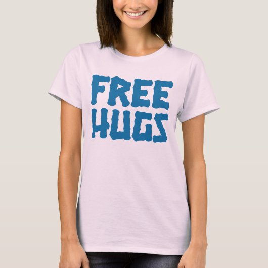 抱擁幼児のアメリカの服装のRaglanのTシャツを放して下さい Tシャツ (正面)