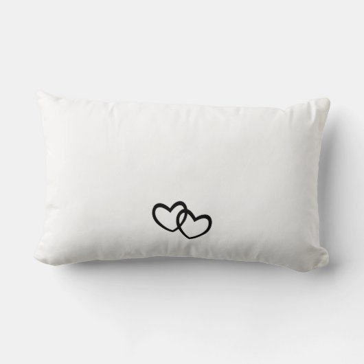 抱擁抱擁キスのキスの枕 ランバークッション (裏面)