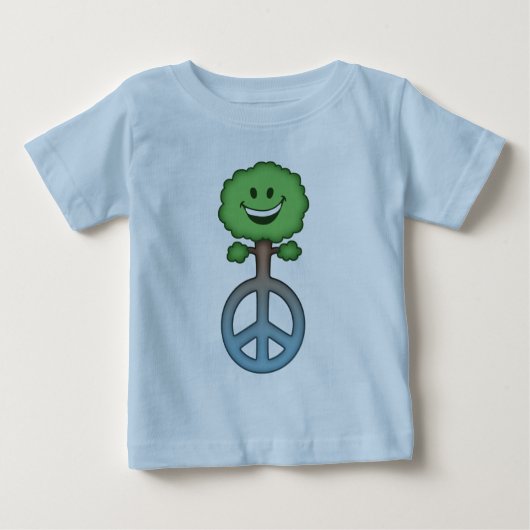 抱擁木平和T ベビーTシャツ (正面)