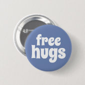 抱擁標準、2つの¼のインチの円形ボタンを解放して下さい 缶バッジ (正面&裏面)