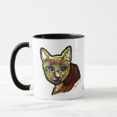 抱擁猫 マグカップ (左)