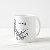 ((抱擁)) コーヒー・マグ コーヒーマグカップ (正面右)
