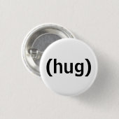 (抱擁) 缶バッジ (正面&裏面)