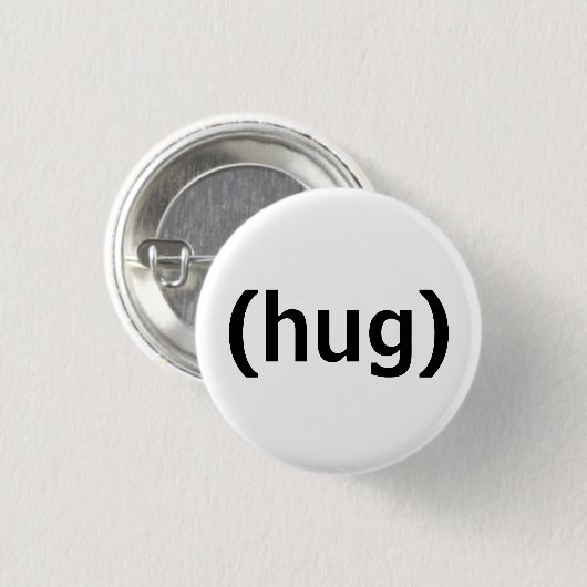 (抱擁) 缶バッジ (正面&裏面)