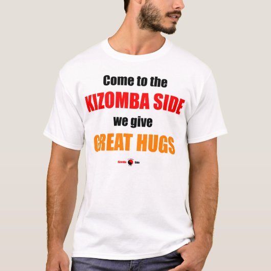抱擁Kizombaの素晴らしいTシャツ Tシャツ (正面)