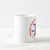 抱擁TOSの認識度のマグを温和にして下さい コーヒーマグカップ (中央)