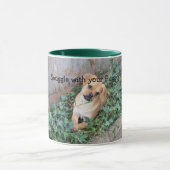 抱擁w/ur Puggleのマグ マグカップ (中央)
