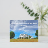 抵当会社融資担当者新ホームマーケティング ポストカード (スタンド正面)