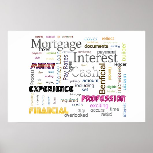 抵当利息 ポスター (正面)