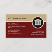 抵当証券取引銀行の名刺 名刺 (正面)