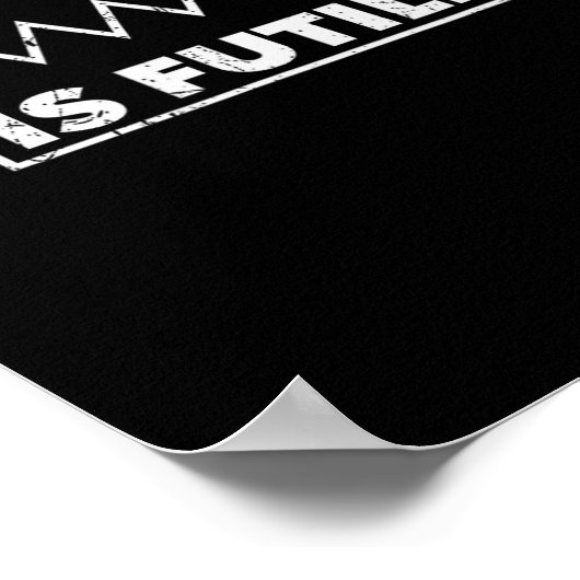 抵抗が不毛デザイン電気エンジニアリングRである ポスター (角)