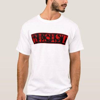 抵抗して下さい! Tシャツ