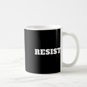 抵抗しろ。アンチトランプ#resist対ドナルド・トランプ コーヒーマグカップ