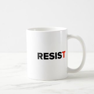 抵抗しろ。アンチトランプ#resist 1 コーヒーマグカップ