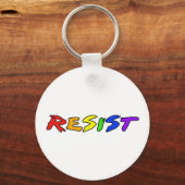 抵抗しろ！ キーホルダー (正面)