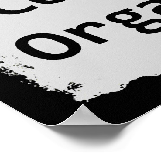 抵抗しろ! ポスター (角)