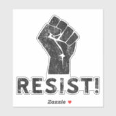 抵抗しろ！拳 シール (シート)