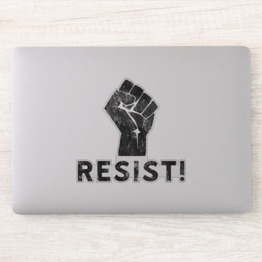 抵抗しろ！拳 シール (コンピューター)