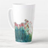 「抵抗し難い」 右手大ラテマグ。 カフェラテマグ (左アングル)