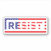 抵抗する |統一された州フラグ シール (正面)