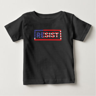 抵抗する 統一された州フラグ ベビーTシャツ
