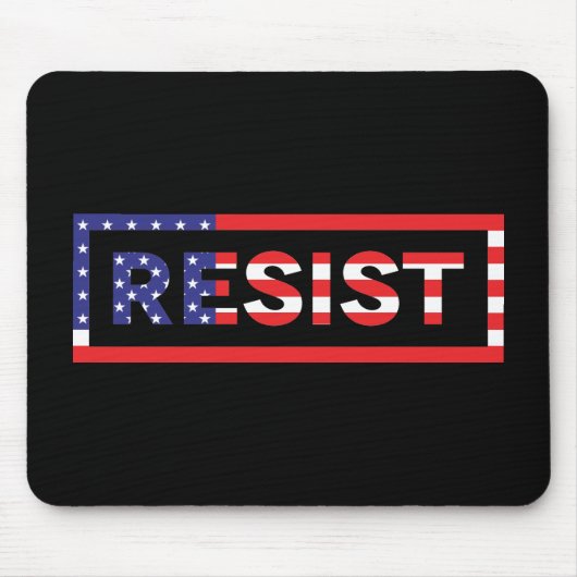 抵抗する |統一された州フラグ マウスパッド (正面)