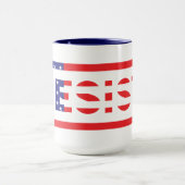 抵抗する|統一された州フラグ マグカップ (中央)