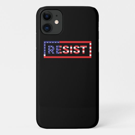 抵抗する|統一された州フラグ Case-Mate iPhoneケース (裏面)