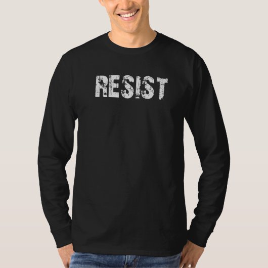 抵抗する Tシャツ (正面)