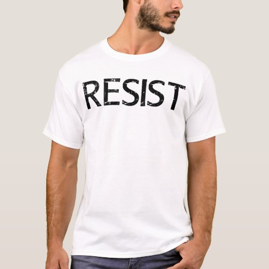 抵抗する Tシャツ (正面)