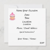 抵抗できない招待状- SRF 招待状 (裏面)