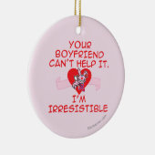 抵抗できない セラミックオーナメント (右)