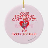 抵抗できない セラミックオーナメント (裏面)