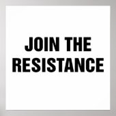 抵抗に加わる ポスター (正面)
