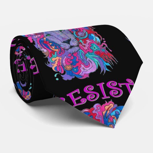 抵抗のライオン ネクタイ (ロール)