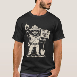 抵抗の抗議タコFoxtrotデルタTaco Be行こう Tシャツ