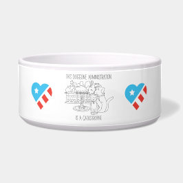 抵抗の料理書のペットボウル ボウル