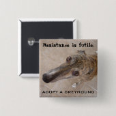 抵抗は役に立たないです 缶バッジ (正面&裏面)