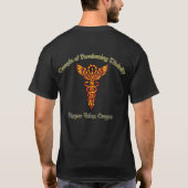 抵抗は役に立たないTシャツです Tシャツ (裏面)