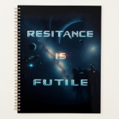抵抗は無為バイナリプランナー プランナー手帳 (正面)