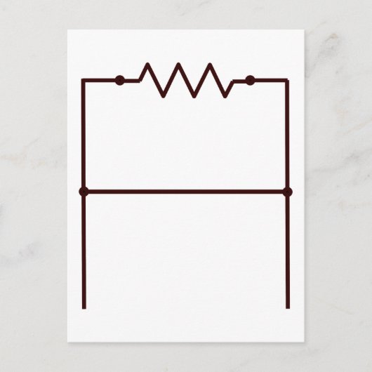抵抗は無益である ポストカード (正面)