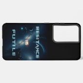 抵抗は無駄なサムスン電話ケース SAMSUNG GALAXYケース (左側面)