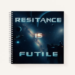 抵抗はFutile Binary Spiralノートブック ノートブック