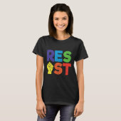 抵抗ゲイLgbtコミュニティ支援ギフト同性愛者P Tシャツ (正面フル)
