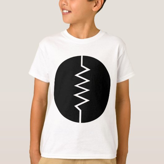 抵抗記号 – 丸印 Tシャツ (正面)