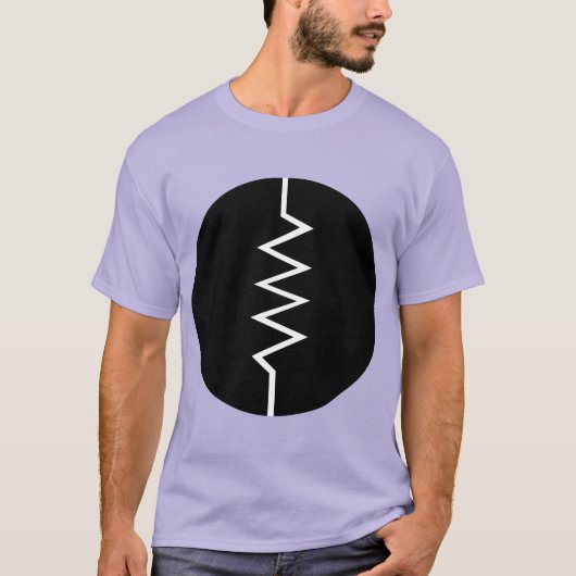抵抗記号 – 丸印 Tシャツ (正面)