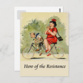 抵抗軍の英雄 ポストカード (正面/裏面)