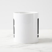 抵抗 ジャンボコーヒーマグカップ (正面)