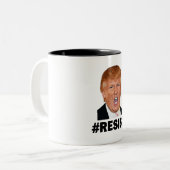 抵抗 ツートーンマグカップ (正面左)